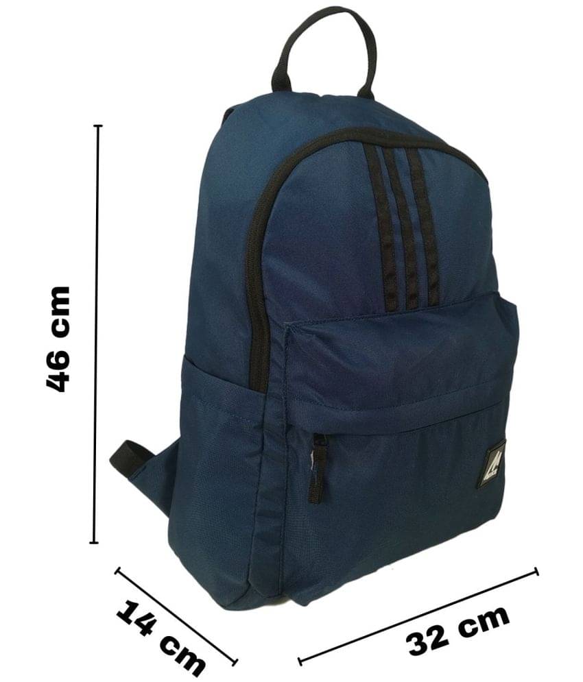 MIKE 25 Ltrs Navy Blue School Bag for Boys & Girls MIKE 25 Ltrs Navy Blue School Bag for Boys & Girls