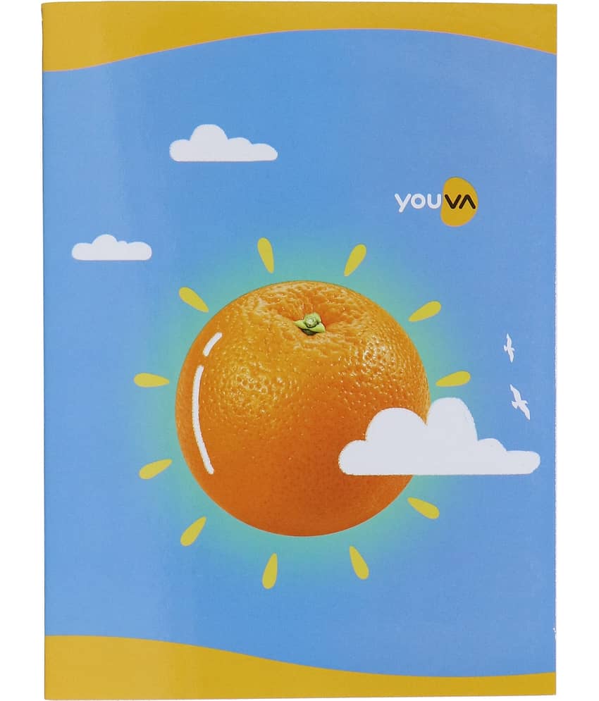 Navneet Youva | Regular Size School Notebook for Student | Soft Bound | 15.5 cm x 18.8 cm | Double Line | 172 Pages| Pack of 10 - Stationery | Buy online on ZillyBuy