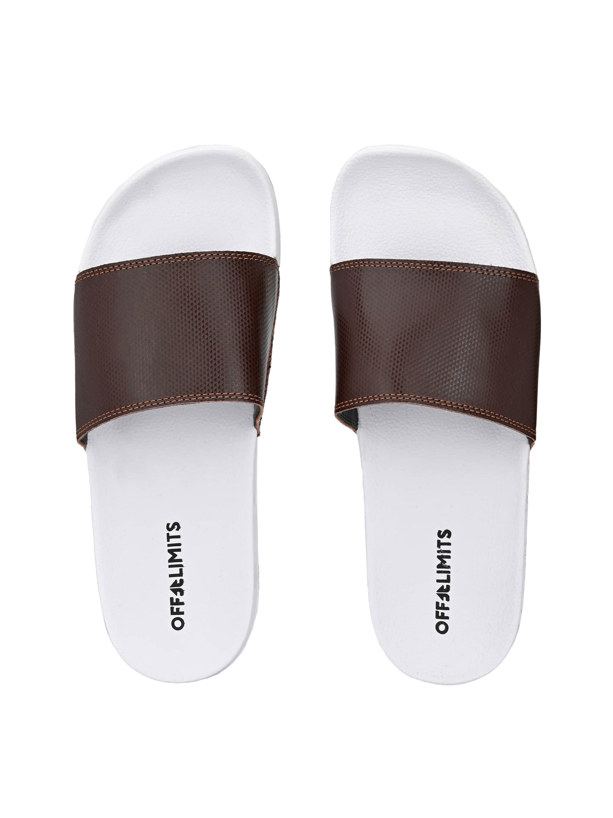     			OFF LIMITS Brown Slides