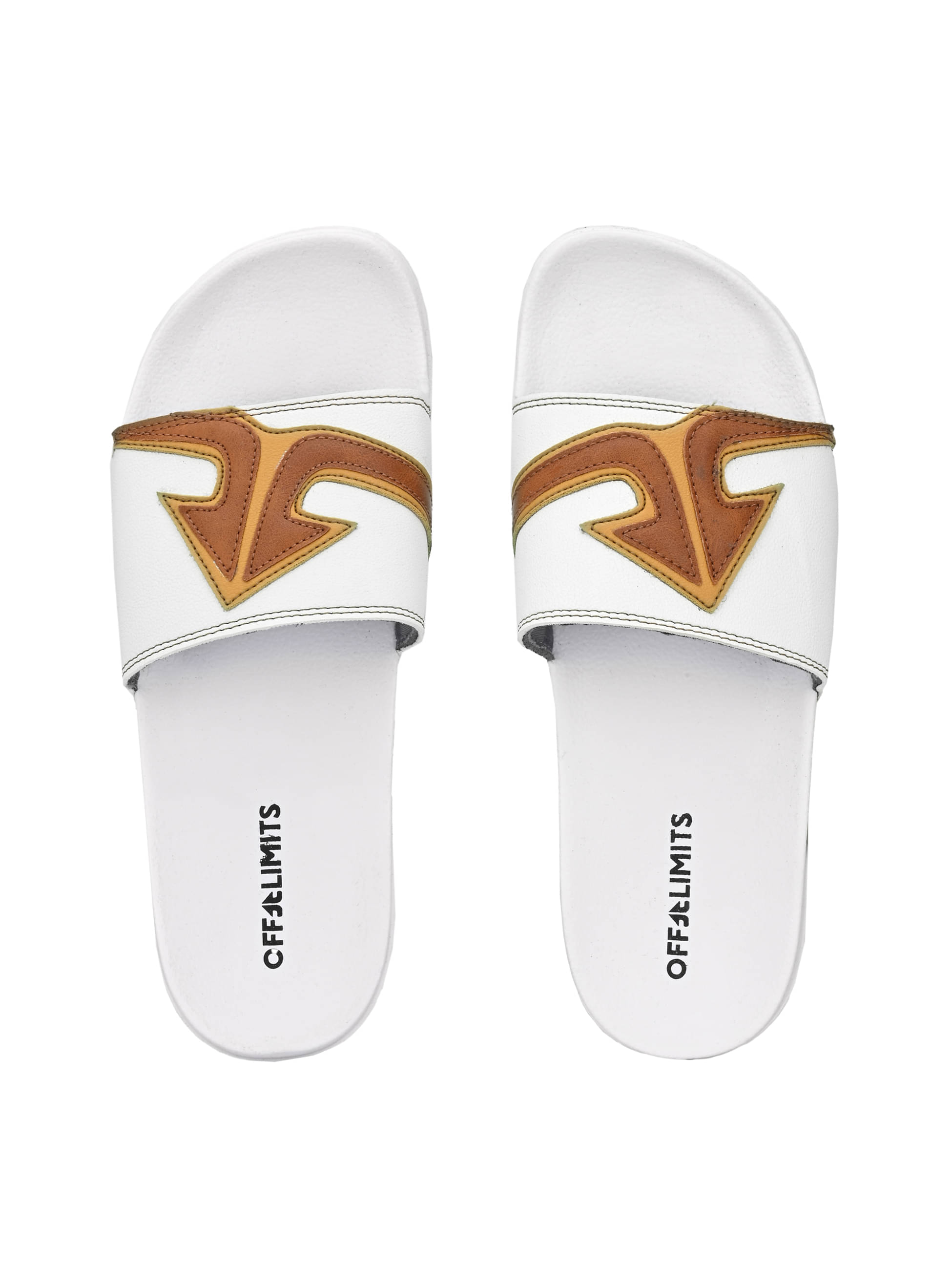     			OFF LIMITS White Slides