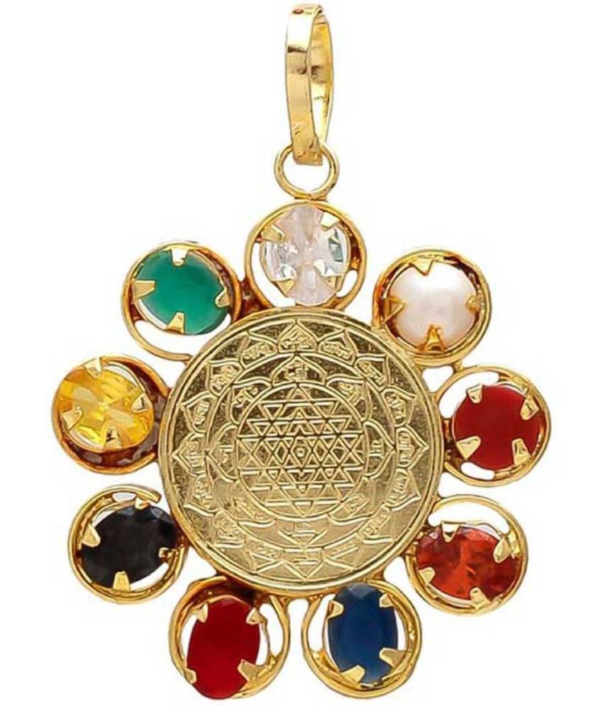     			PAYSTORE SHREE YANTRA NAVRATNA PENDANT FOR MEN/WOMEN