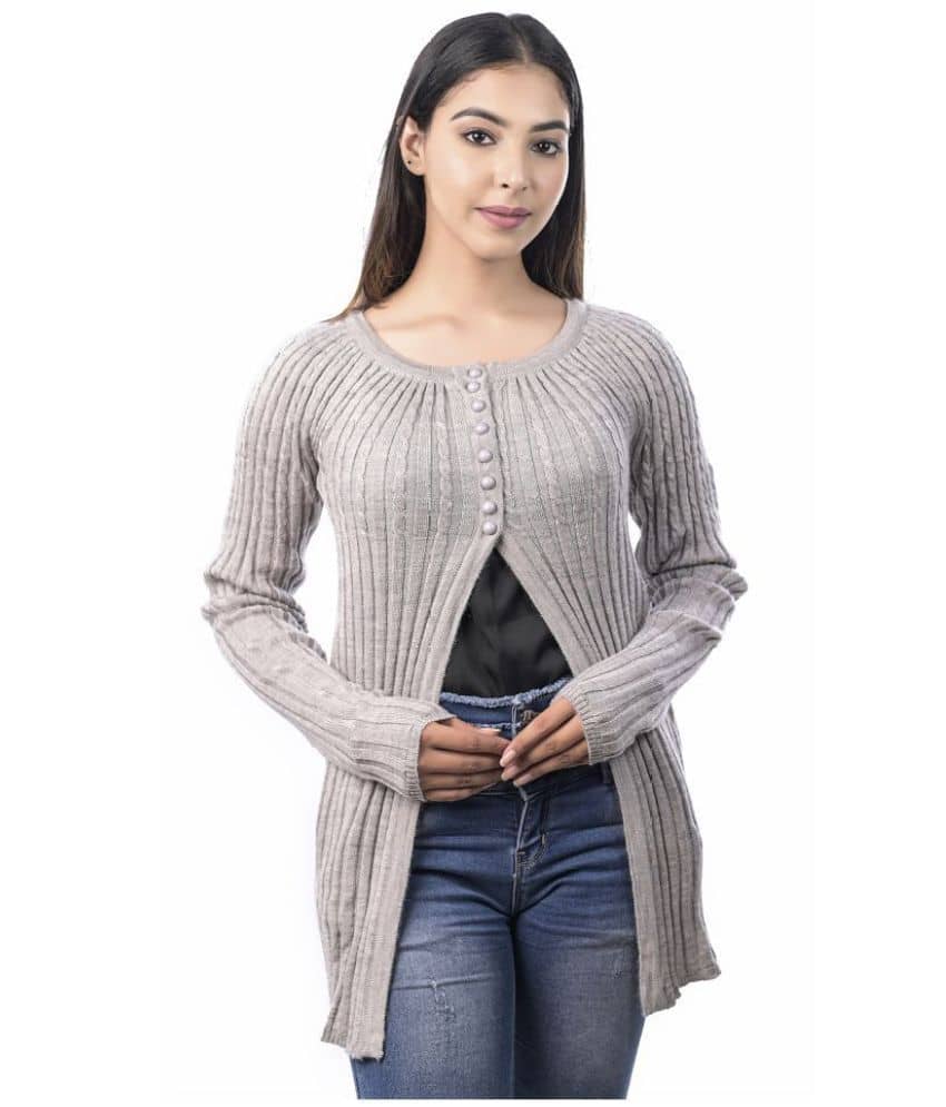 Varenyam Acrylic Shrugs - Grey Single