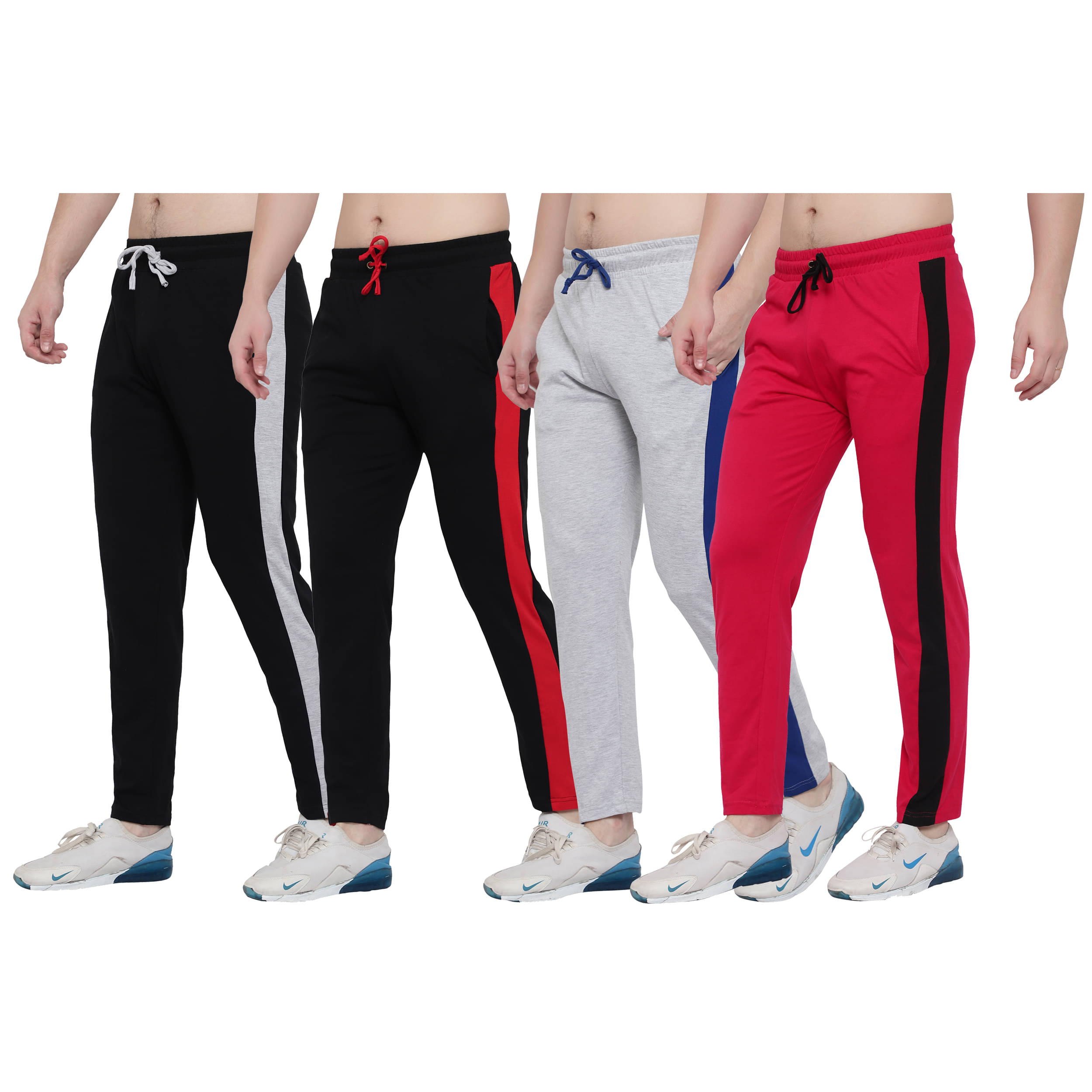     			DIAZ Cotton Trackpants/Trousers For Men Pack of 4