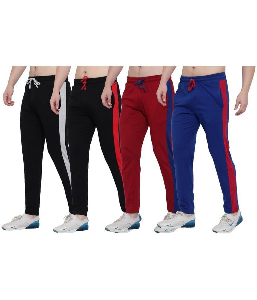 DIAZ Cotton Trackpants/Trousers For Men Pack of 4 DIAZ Cotton Trackpants/Trousers For Men Pack of 4