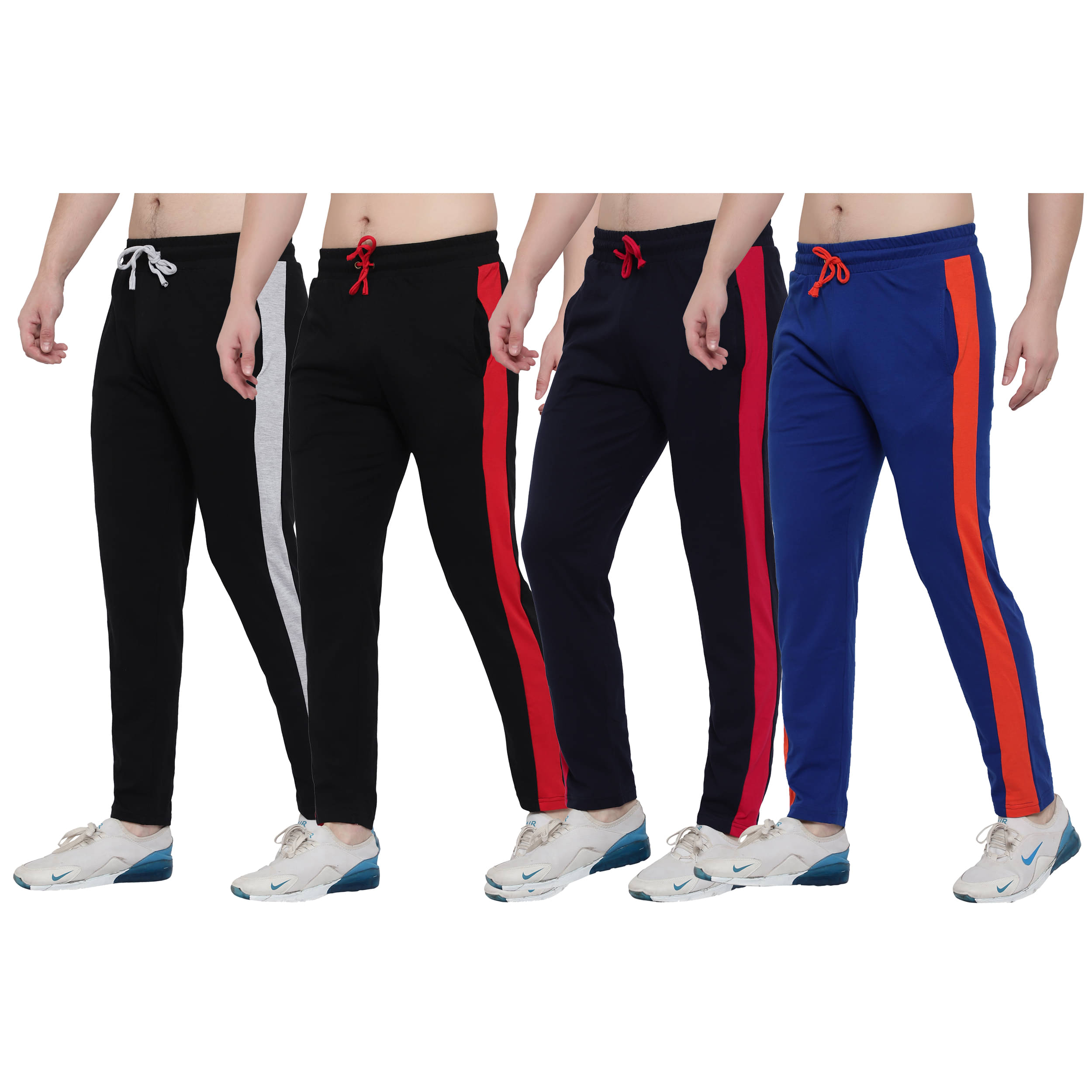 DIAZ Cotton Trackpants/Trousers For Men Pack of 4 DIAZ Cotton Trackpants/Trousers For Men Pack of 4