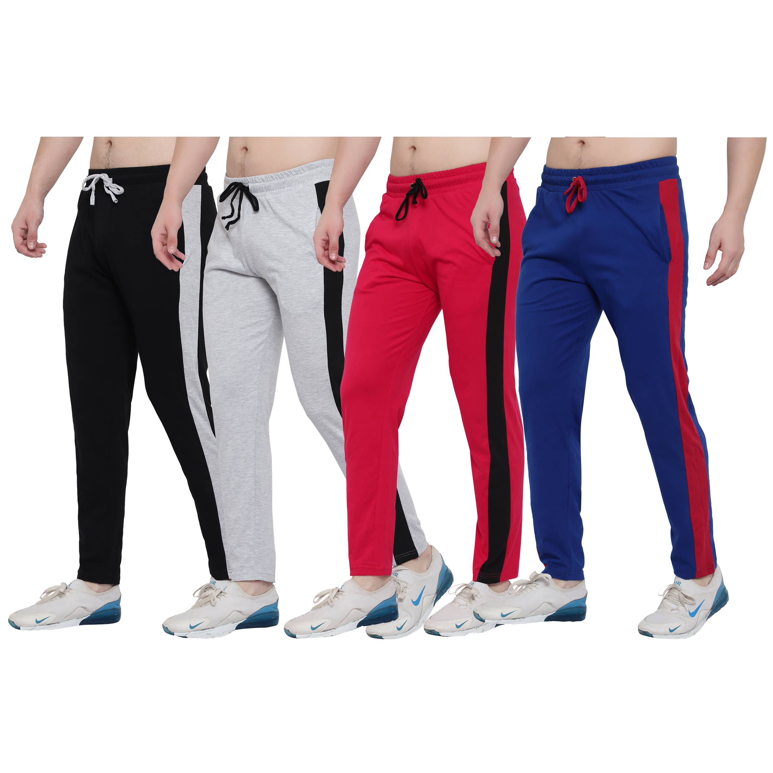     			DIAZ Cotton Trackpants/Trousers For Men Pack of 4