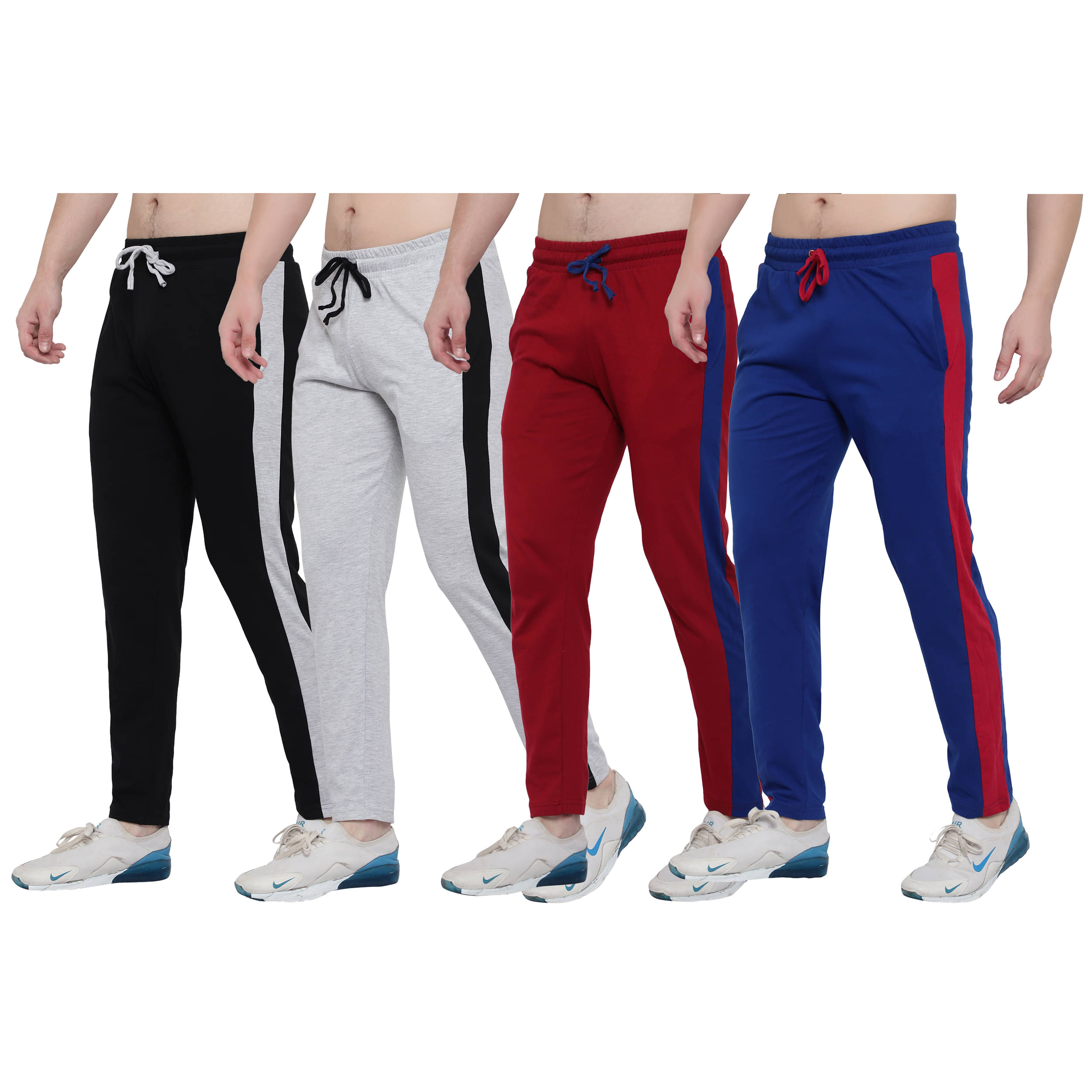     			DIAZ Cotton Trackpants/Trousers For Men Pack of 4
