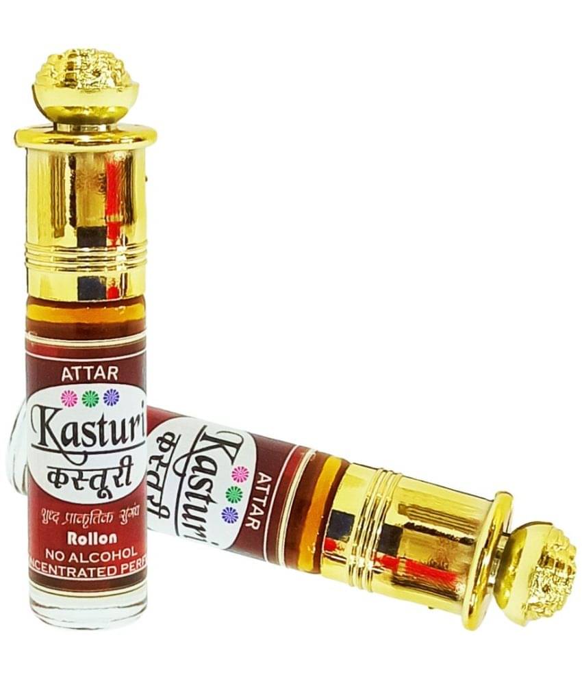     			INDRA SUGANDH BHANDAR - Real Kasturi With Kasturi Days Attar For Men & Women 6ml Pack Of 1