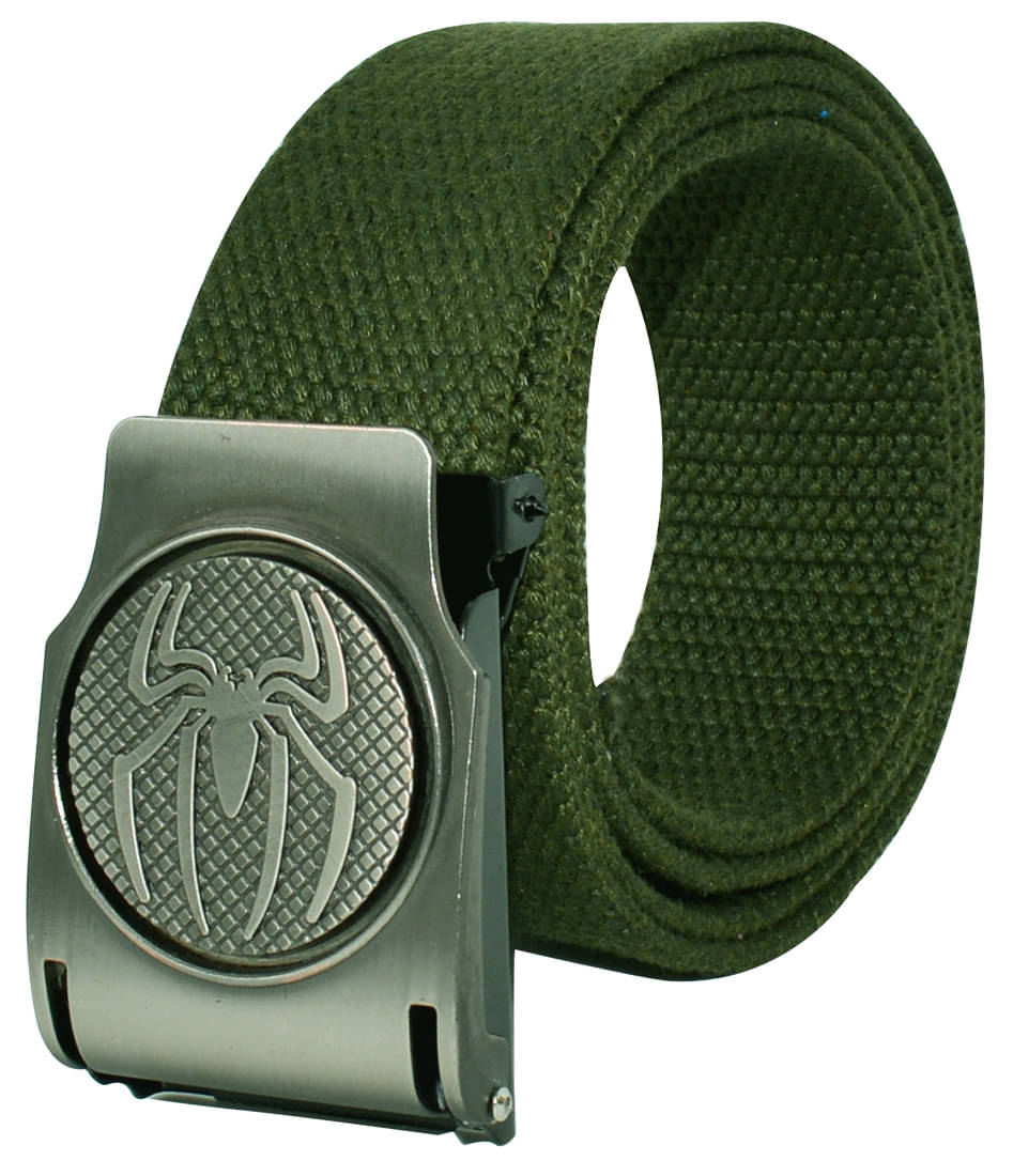     			Loopa Green Nylon Casual Belt Pack of 1