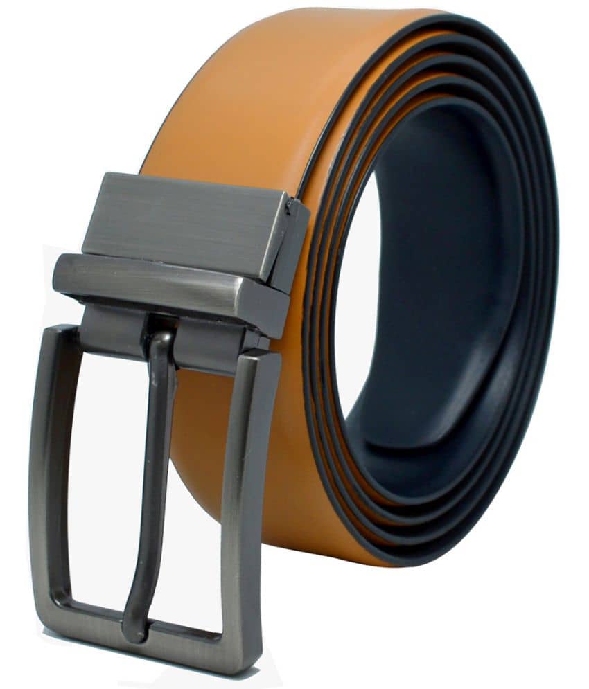 Loopa Tan PU Formal Belt Pack of 1