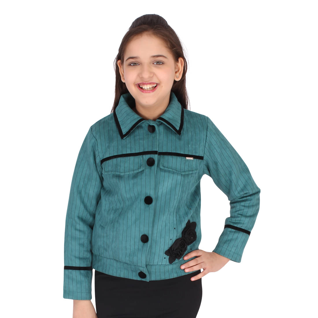     			Smart Casual Solid Full Sleeves Jacket