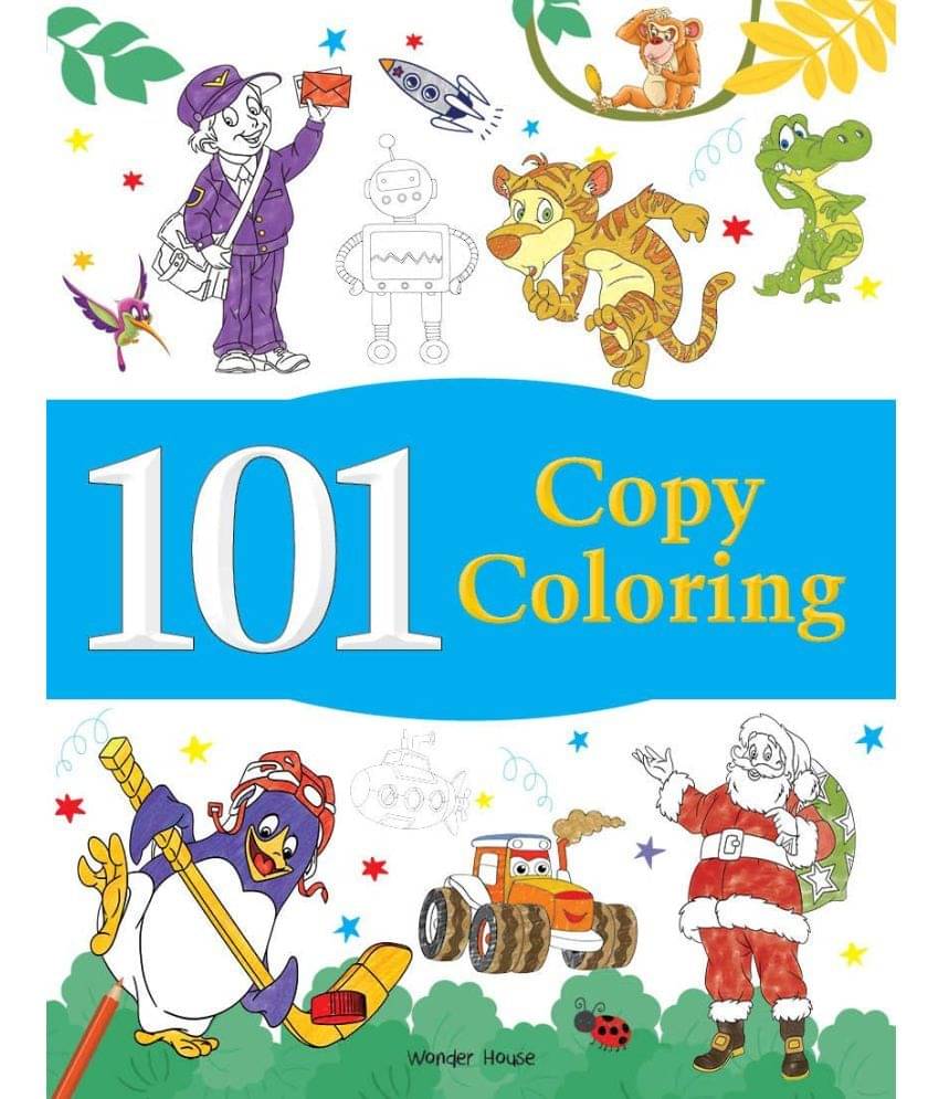     			101 Copy Coloring: Fun Activity Book For Children