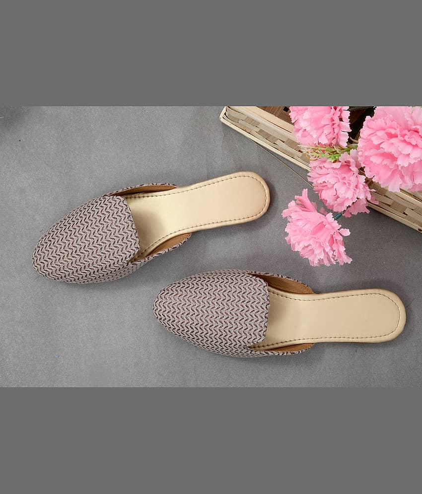 Anjaneya Creations - Brown Women's Mules - Ethnic Shoes | Buy online on ZillyBuy