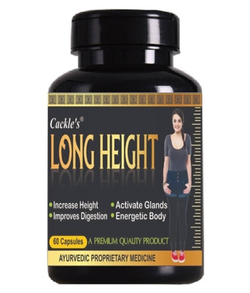     			Cackle'S Ayurvedic Long Height 60X2=120 Capsule 120 No.S