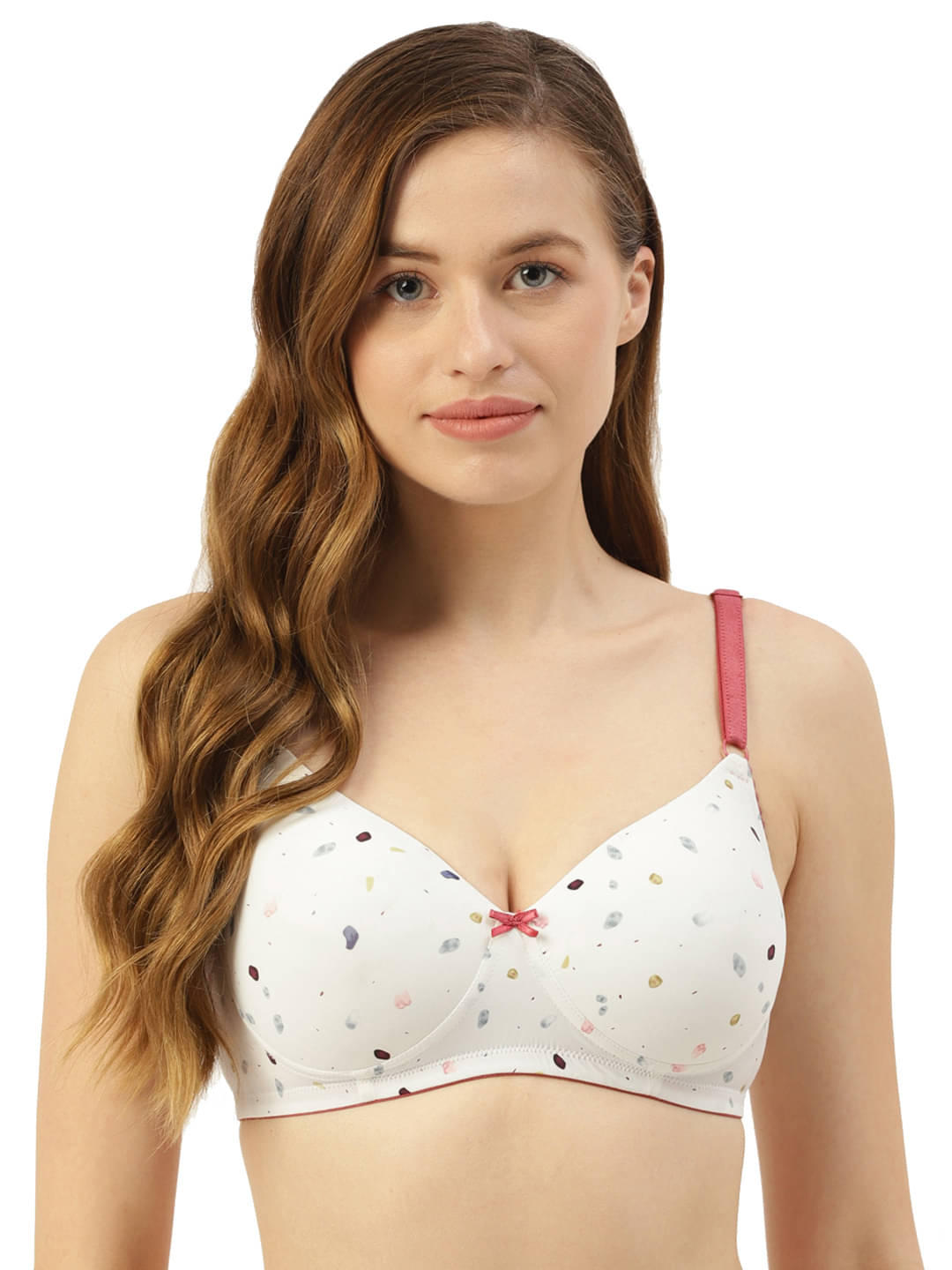     			Leading Lady Pack of 1 Cotton Lightly Padded T-Shirt Bra For Women ( White )