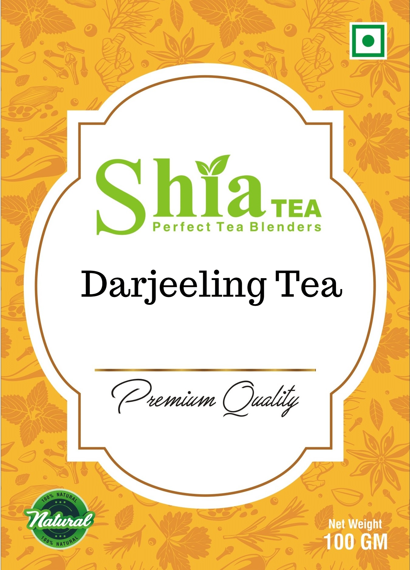 shia Tea Darjeeling Black Tea Loose Leaf 100 gm     			shia Tea Darjeeling Black Tea Loose Leaf 100 gm