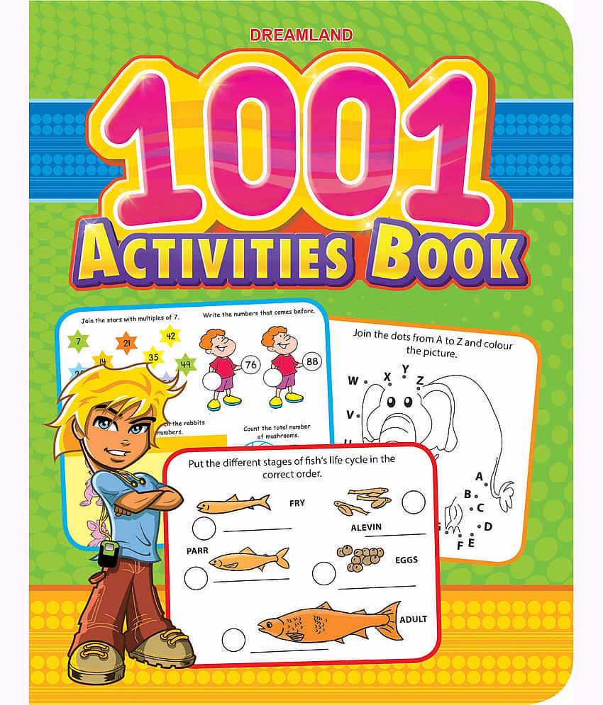 1001 Activities Book - Interactive & Activity - Stationery | Buy online on ZillyBuy