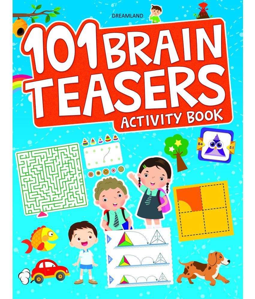 101 Brain Teasers Activity Book - Interactive & Activity 101 Brain Teasers Activity Book - Interactive & Activity
