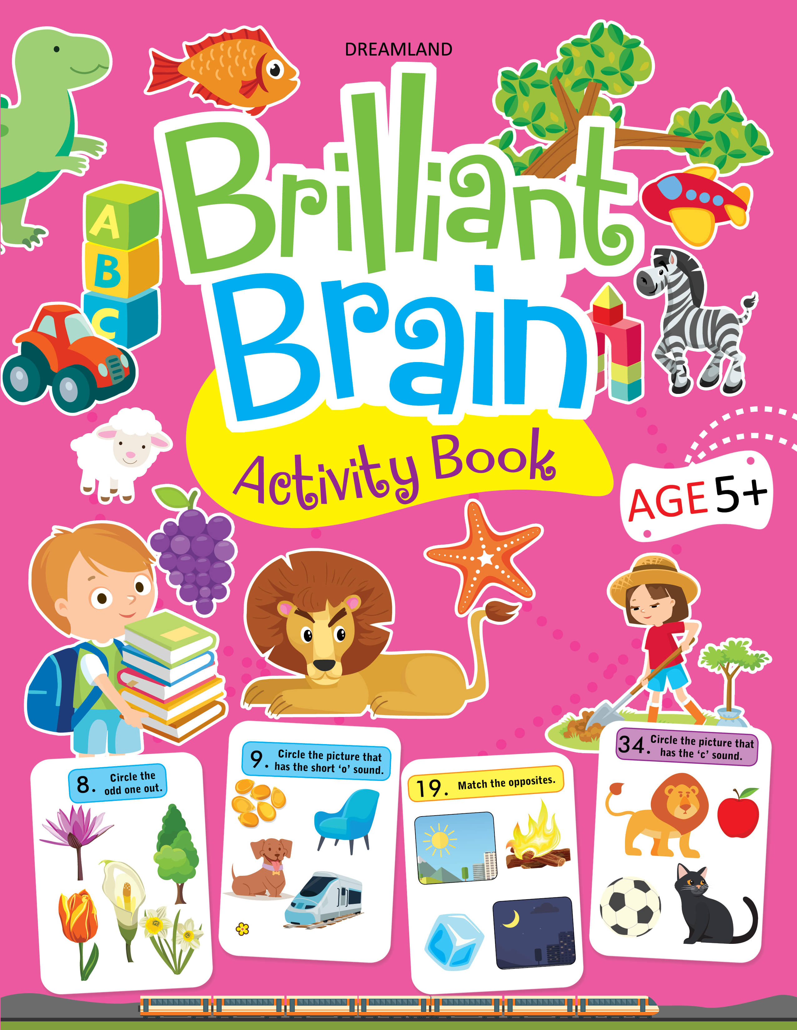     			Brilliant Brain Activity Book 5+ - Interactive & Activity