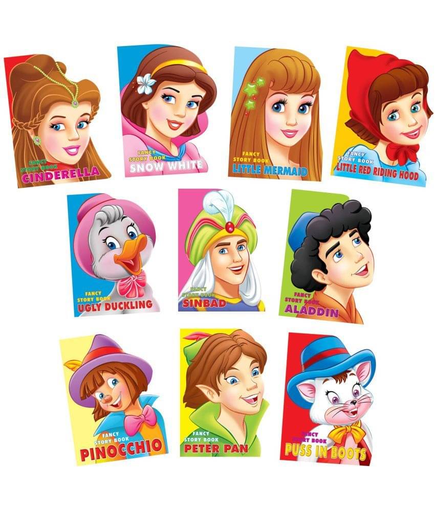     			Fancy Story Board Books  - (10 Titles) - Story Books