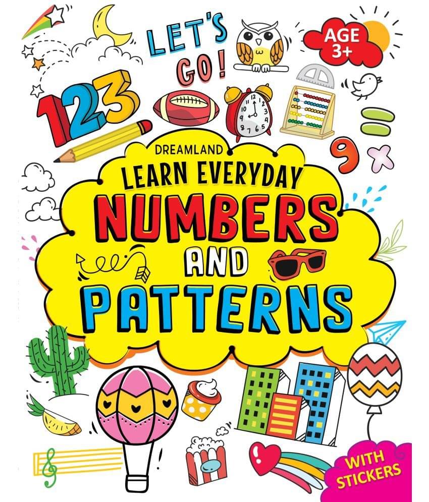 Learn Everyday Numbers and Patterns- Age 3+ - Interactive & Activity Learn Everyday Numbers and Patterns- Age 3+ - Interactive & Activity