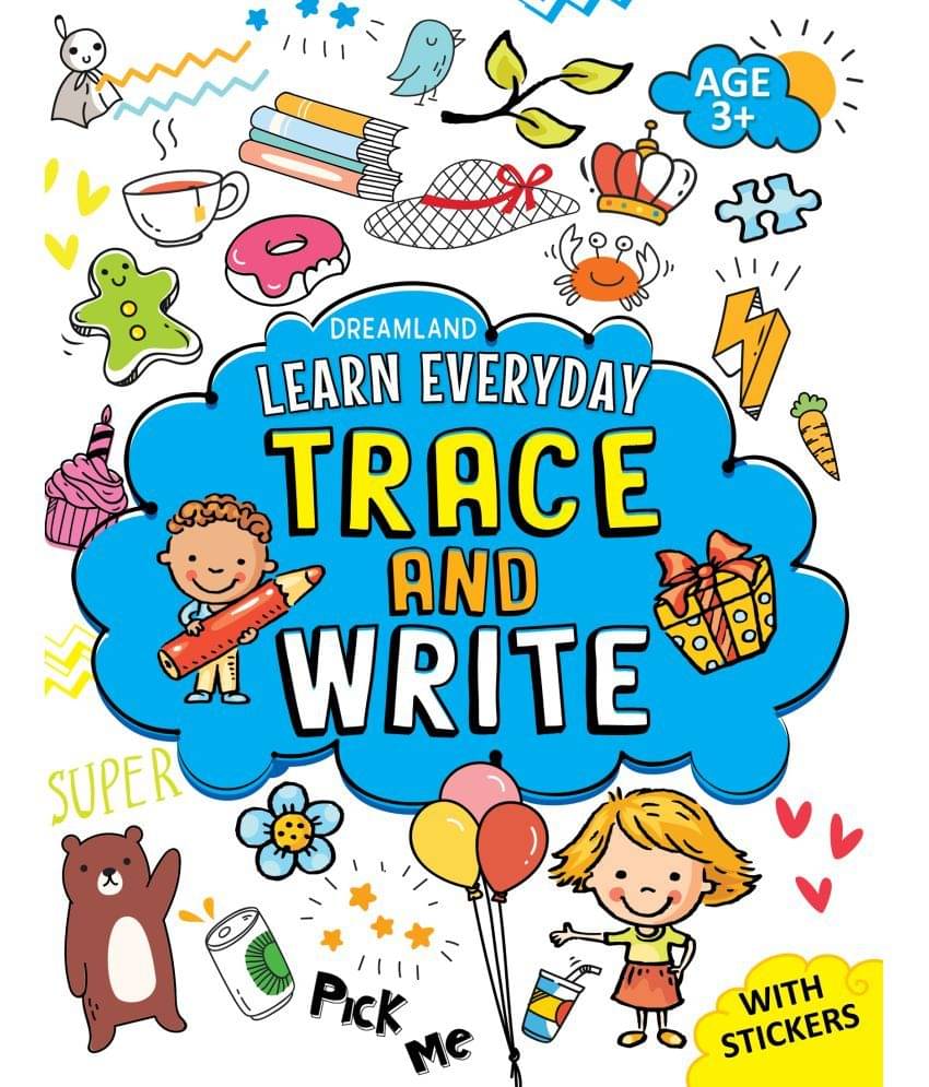 Learn Everyday Trace and Write- Age 3+ - Interactive & Activity Learn Everyday Trace and Write- Age 3+ - Interactive & Activity
