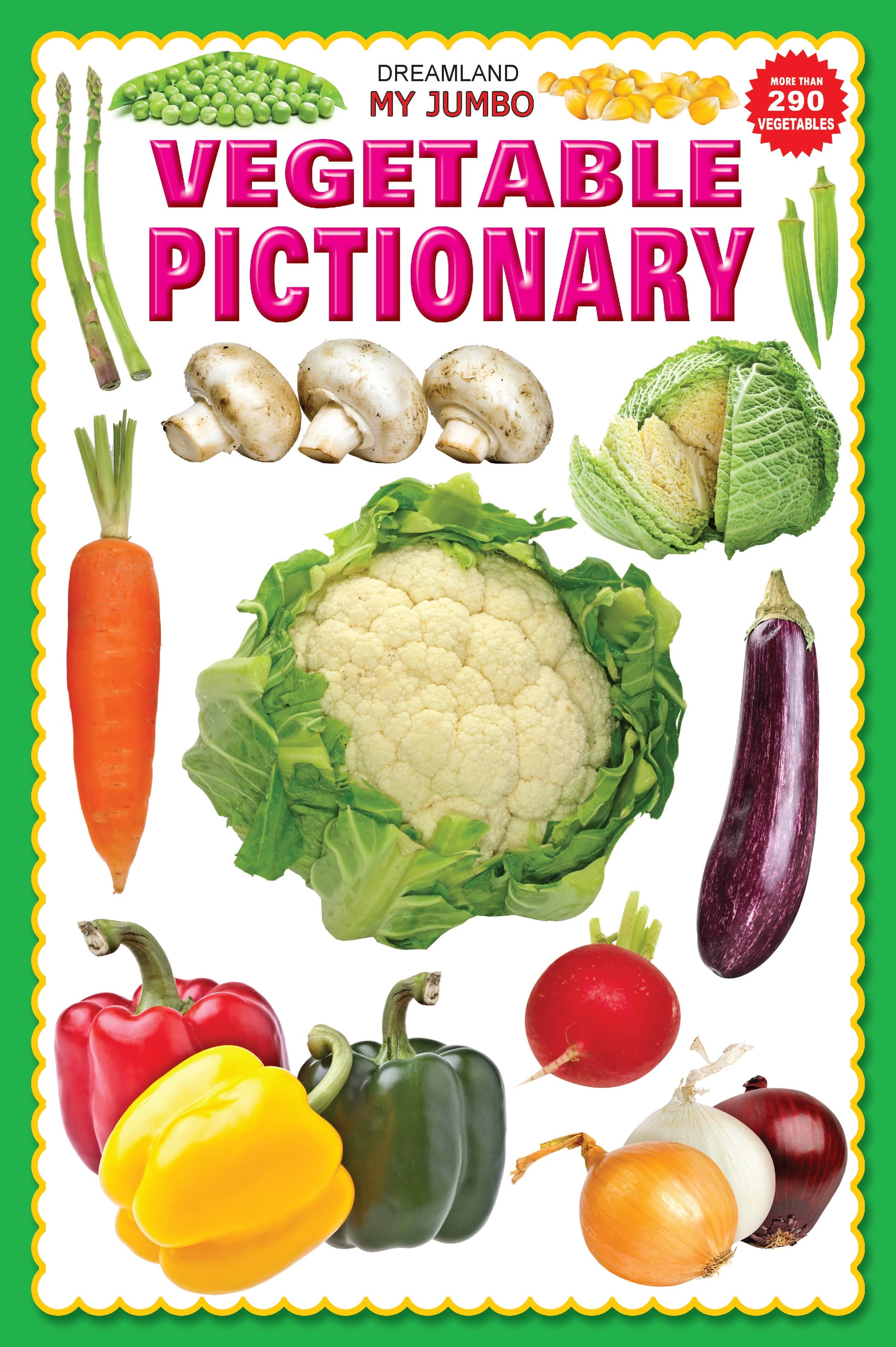 My Jumbo Vegetables Pictionary       - Picture Book