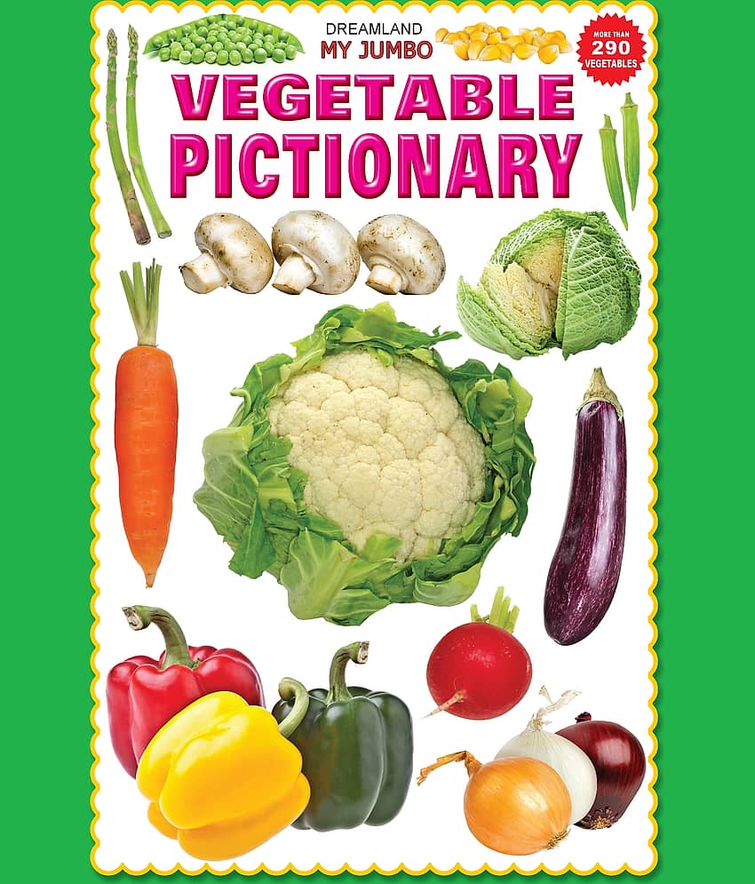 My Jumbo Vegetables Pictionary - Picture Book - Stationery | Buy online on ZillyBuy