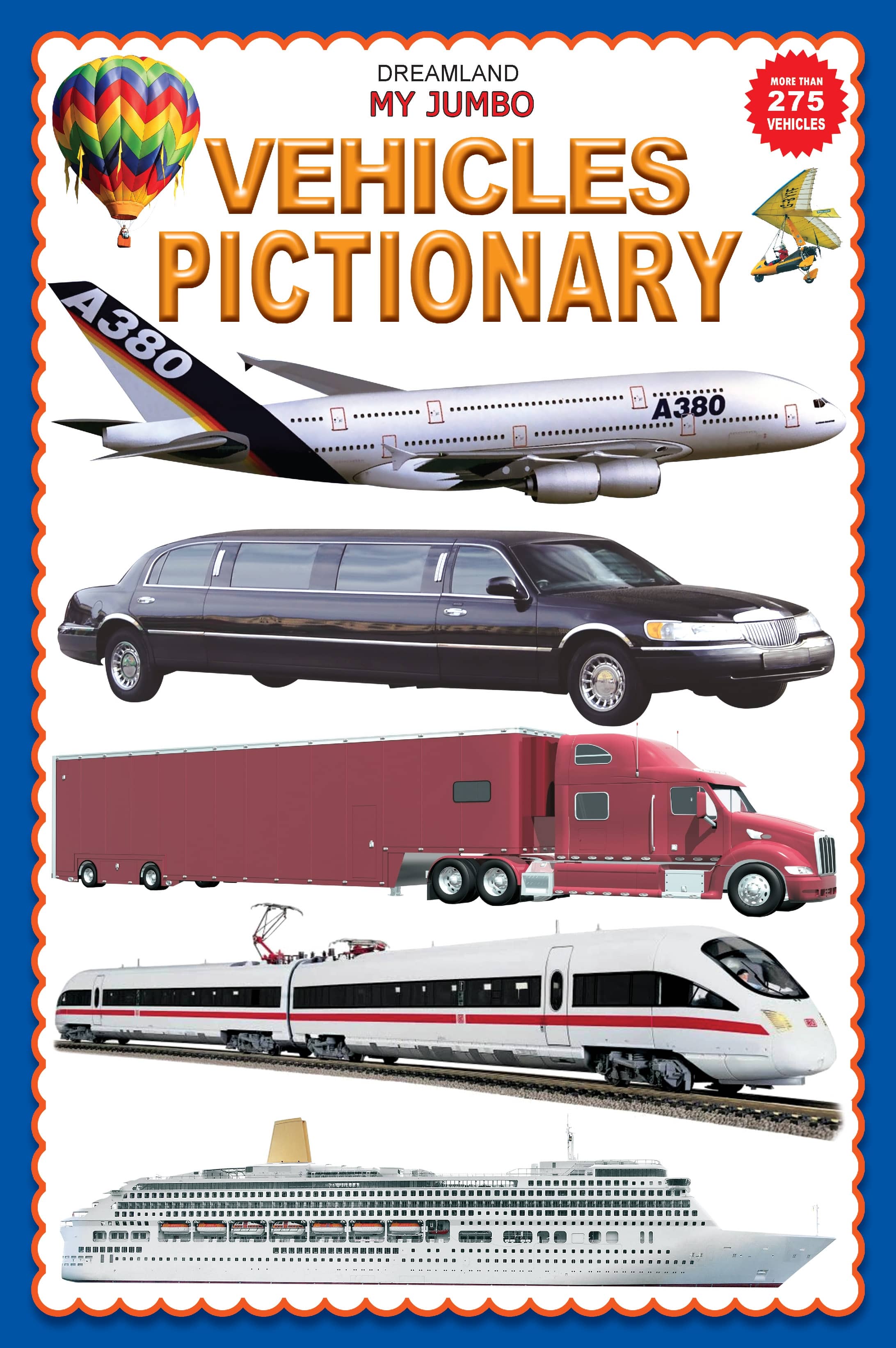 My Jumbo Vehicles Pictionary       - Picture Book