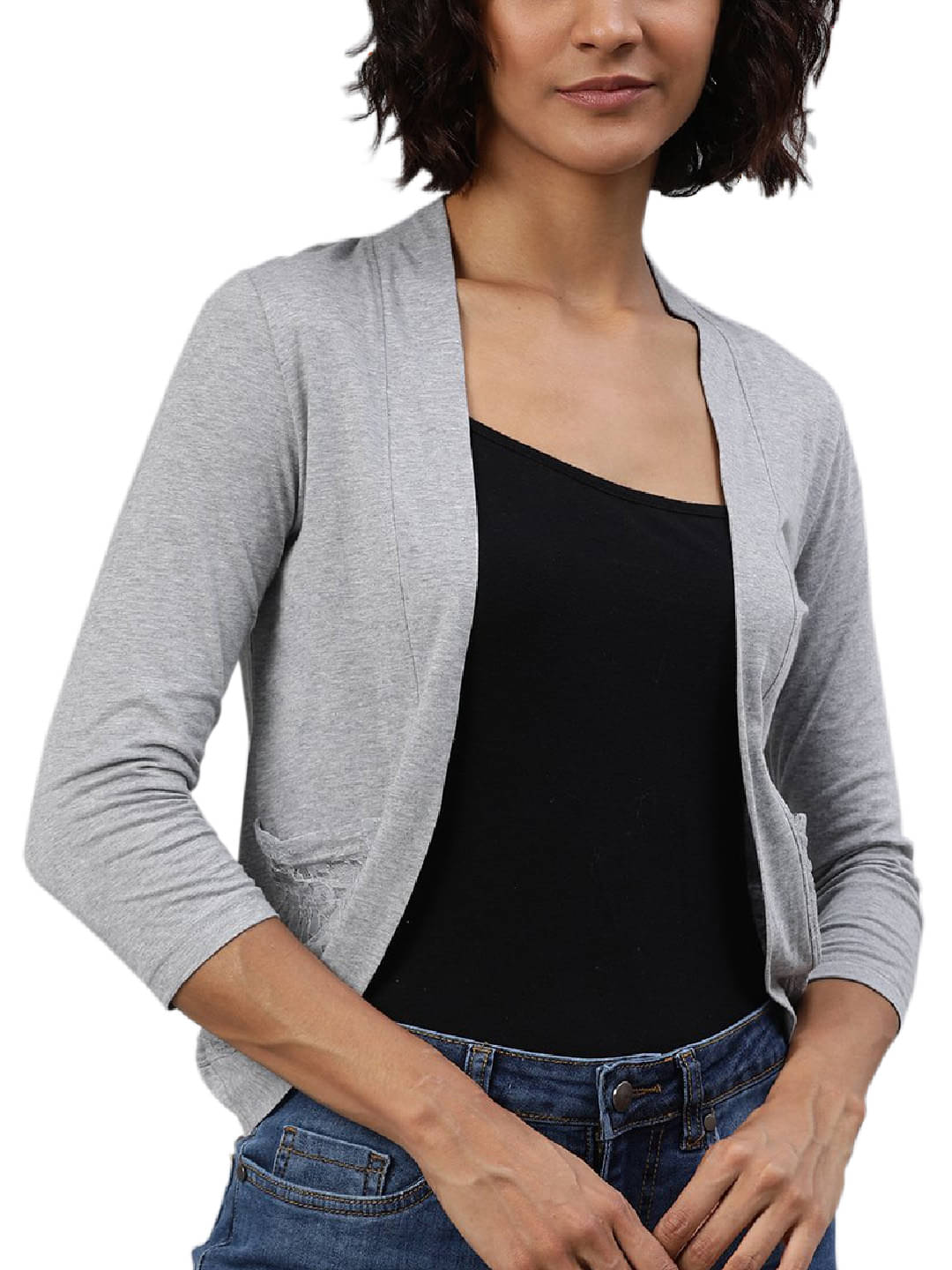     			Outflits Viscose Shrugs - Off White Single