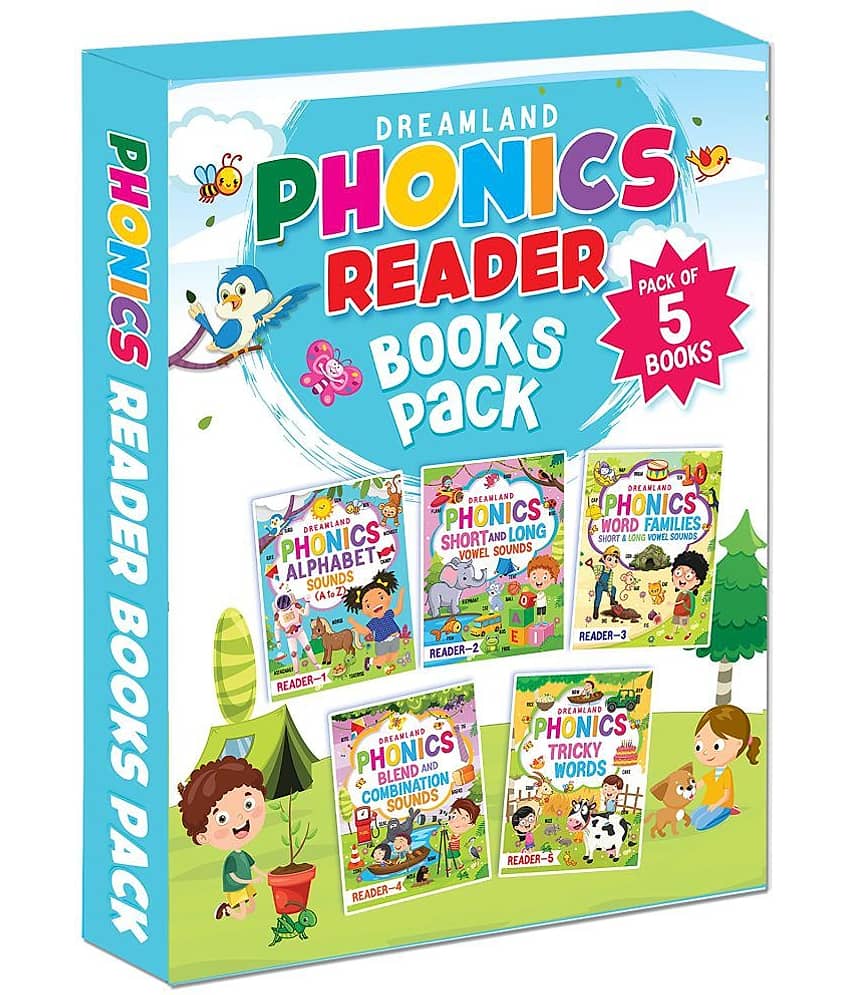 Phonics Reader 5 Books Pack - Early Learning - Stationery | Buy online on ZillyBuy