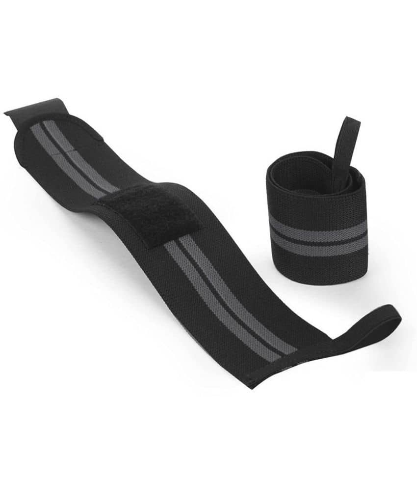 Sports Leather Gym Wrist Wrap with Thumb Loop for Weight Lifting and Exercise. - Sports and Fitness Equipment | Buy online on ZillyBuy