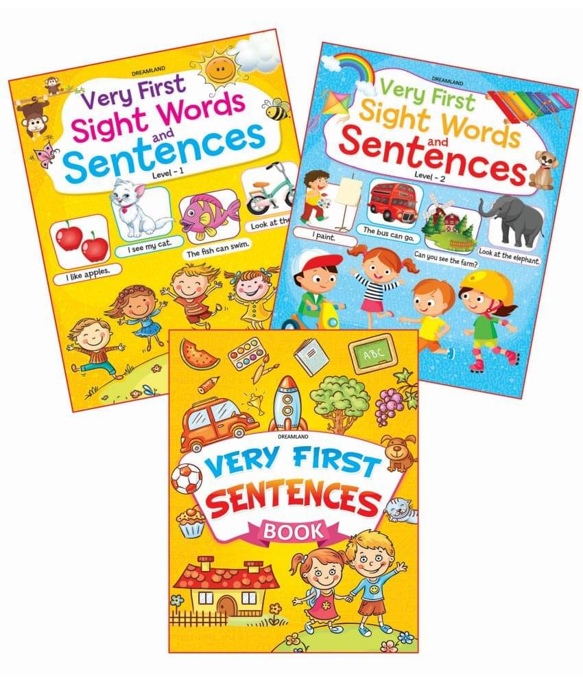 Very First Sentence Books - (3 Titles) - Early Learning     			Very First Sentence Books - (3 Titles) - Early Learning