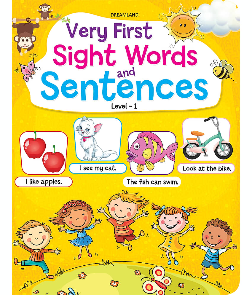 Very First Sight Words Sentences Level 1 - Early Learning - Stationery | Buy online on ZillyBuy