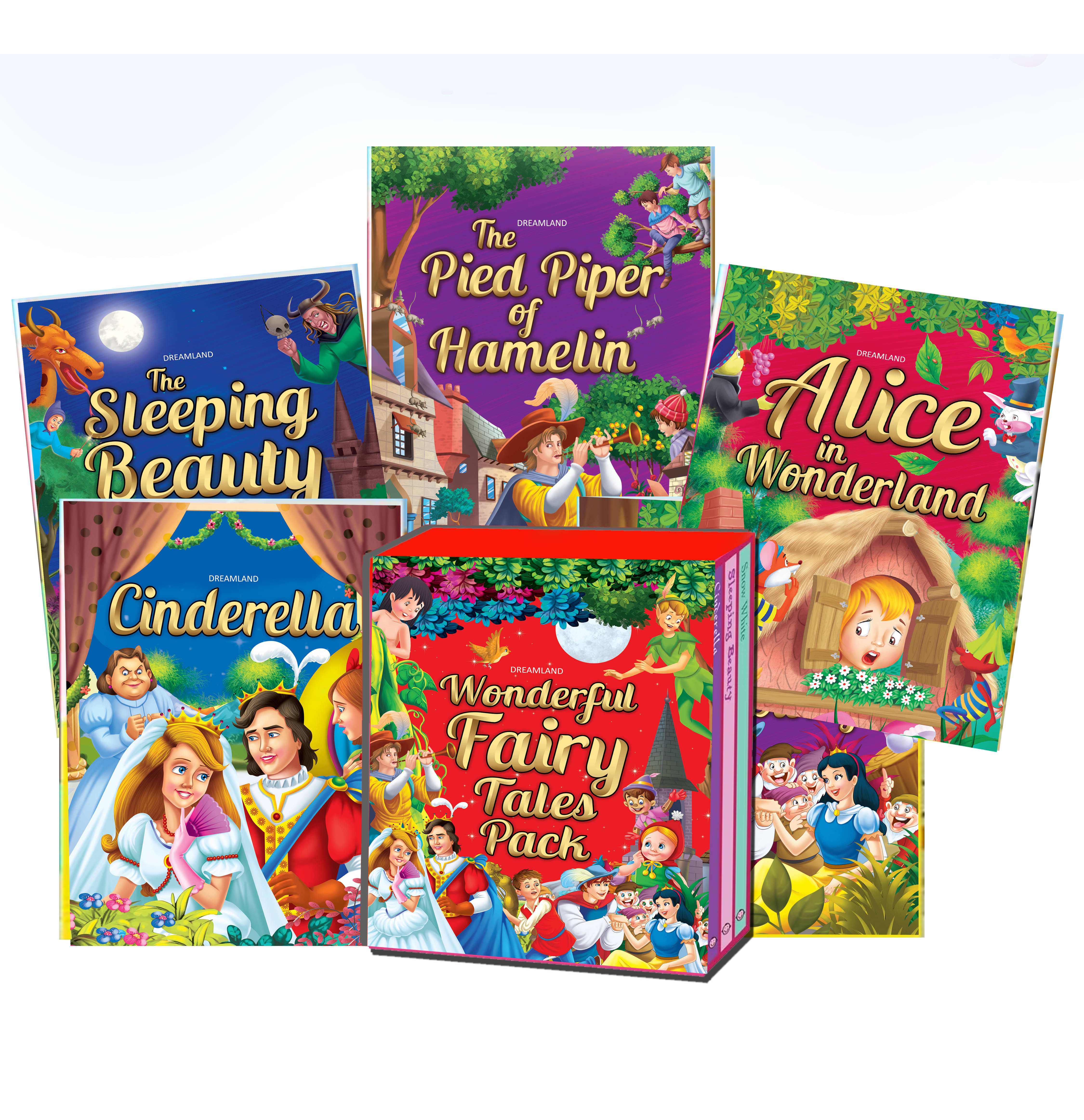     			Wonderful Fairy Tales Pack (A Set of 10 Titles) - Story books