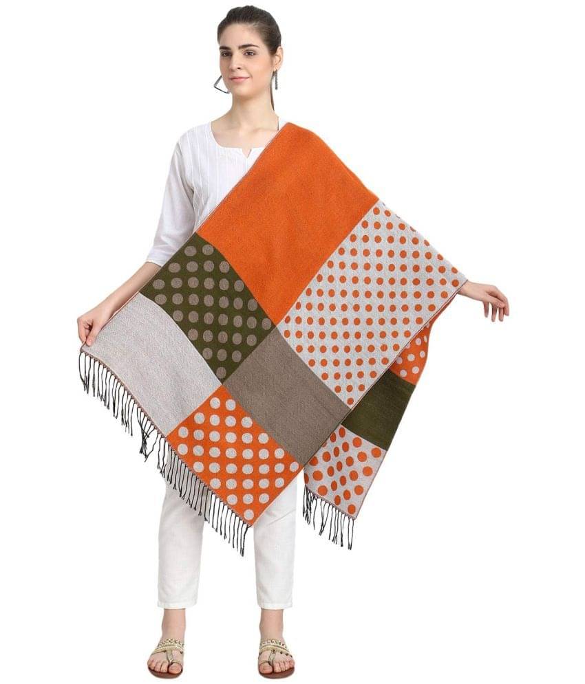     			Zacharias Orange Shawl - Single