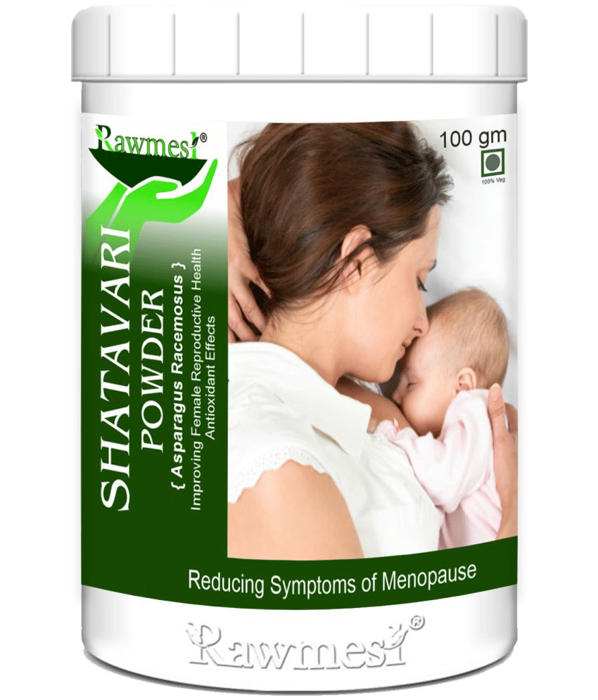 rawmest Organic Shatavari Powder   100 gm Vitamins Powder