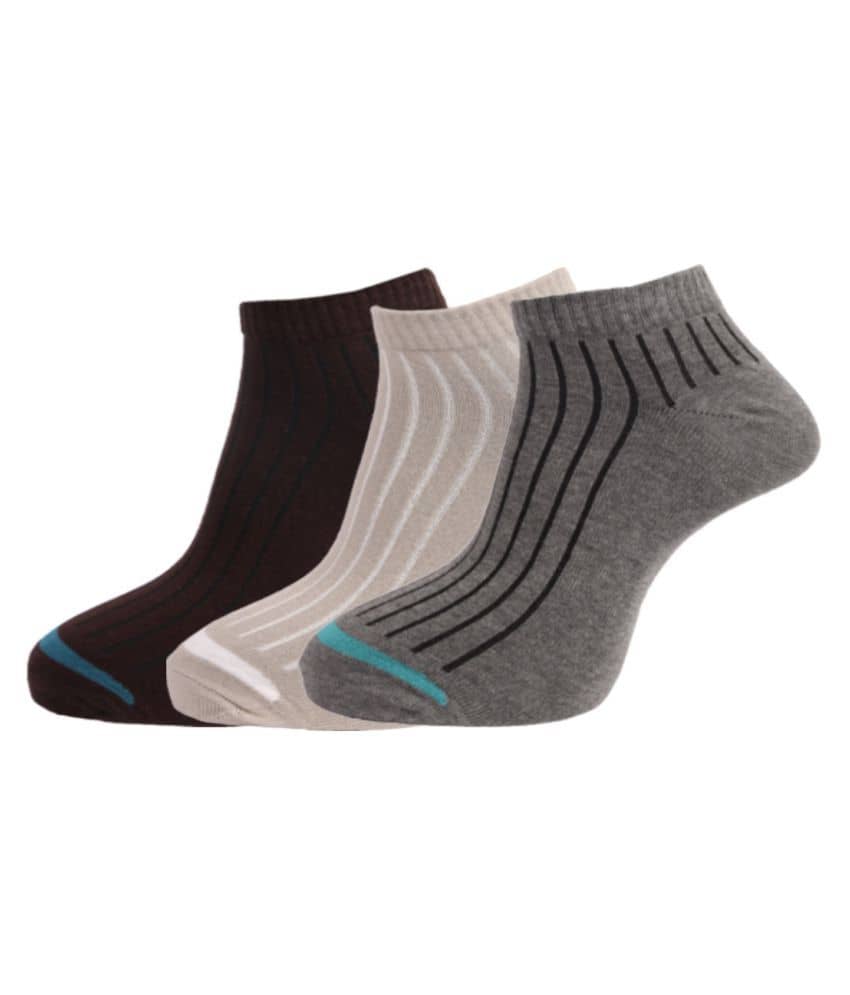 Dollar Cotton Casual Ankle Length Socks Pack of 3 - Socks | Buy online on ZillyBuy