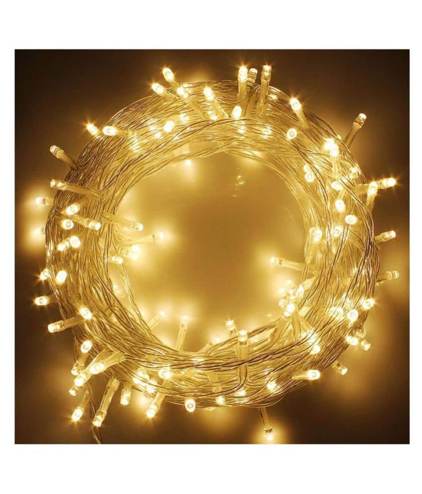 EmmEmm 10Mtr Warm White Pixel Led String String Lights Gold - Electricals | Buy online on ZillyBuy