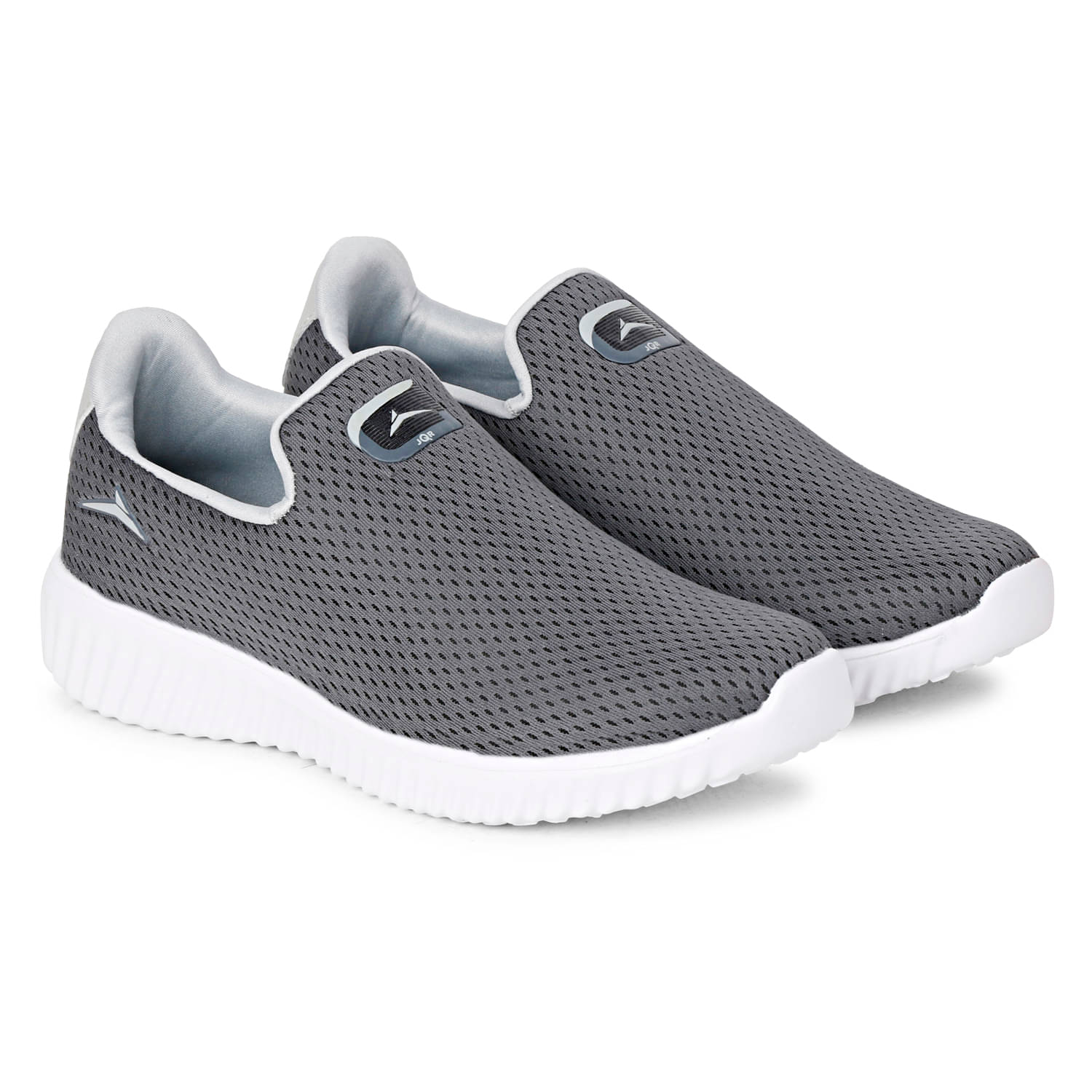 JQR - Supperbahu Gray Men's Sports Running Shoes JQR - Supperbahu Gray Men's Sports Running Shoes