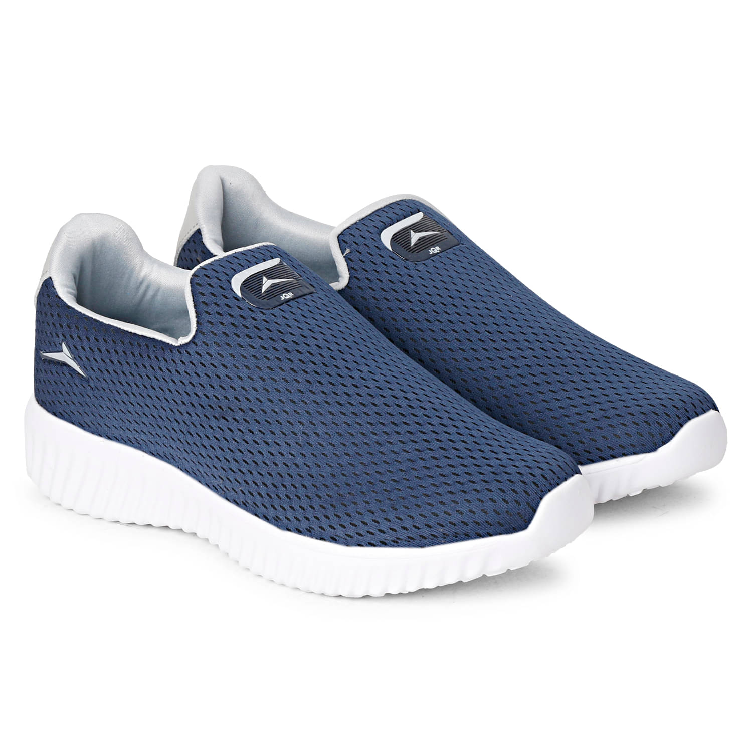 JQR - Supperbahu Navy Men's Sports Running Shoes JQR - Supperbahu Navy Men's Sports Running Shoes