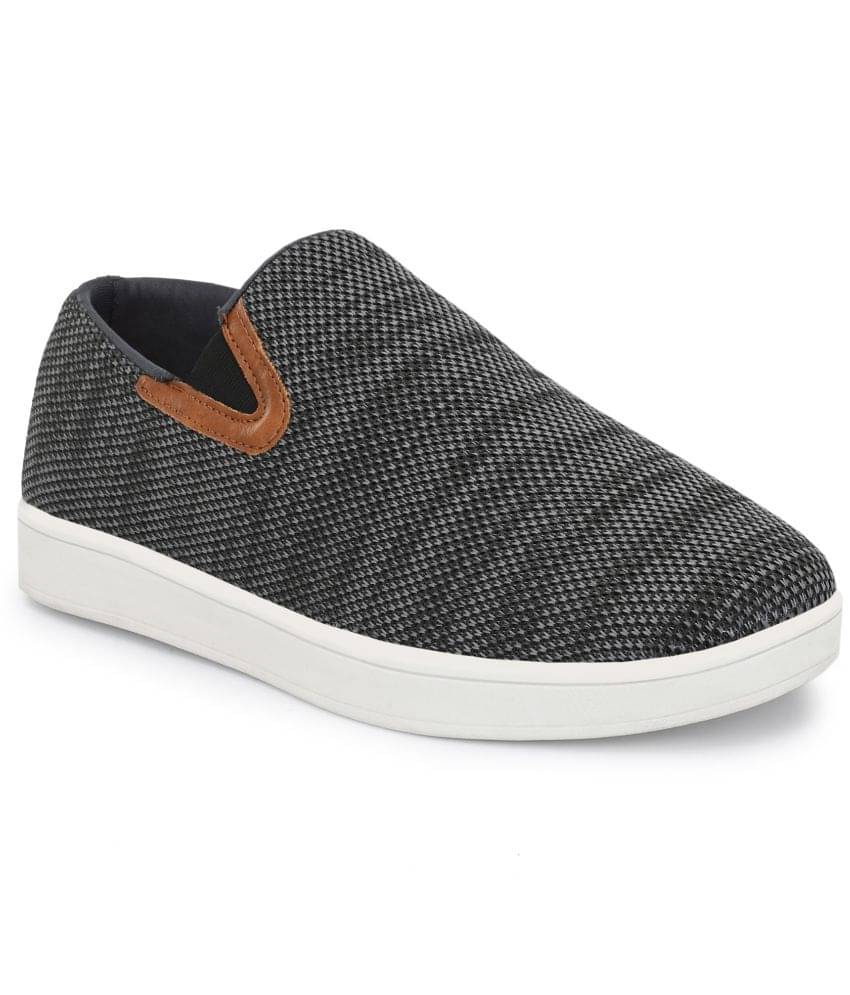     			OFF LIMITS JUSTIN - Grey Men's Slip-on Shoes