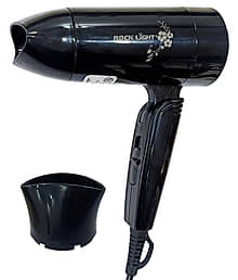 Rock Light Foldable 1800W Hair Dryer ( Black )