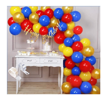     			Blooms EventBalloon Decoration Combo Of 115 Pcs