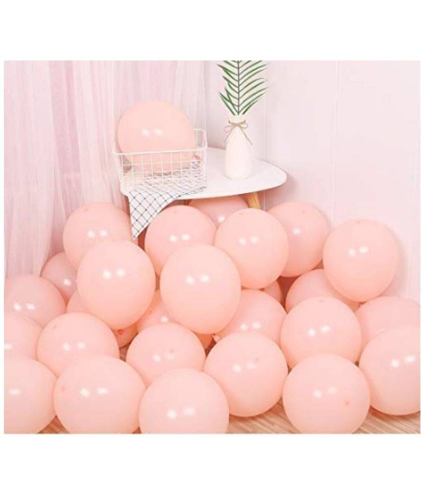     			Blooms EventPastel Peach  Balloons Latex Party Balloons (Pack Of 50pc)