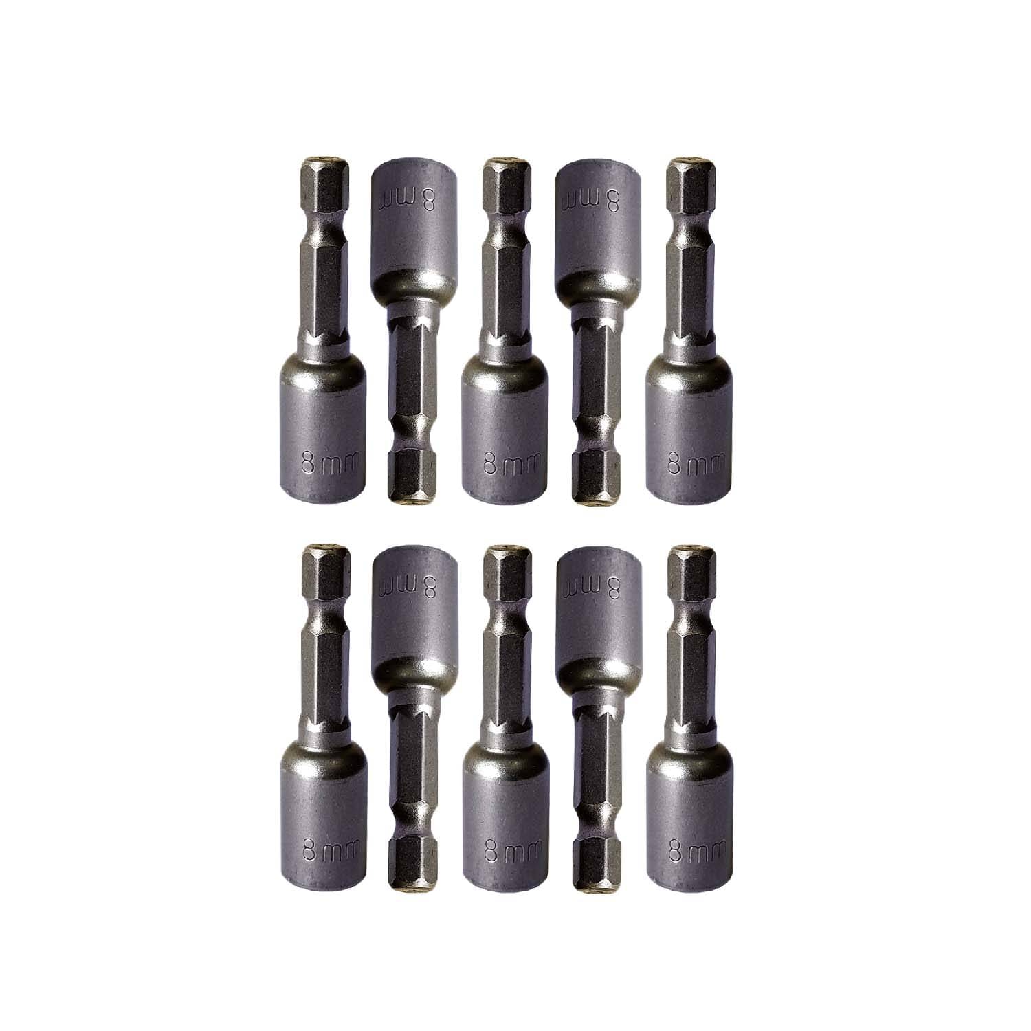     			LAXMI 8mm Magnetic Socket Set (Pack of 10) 10 Hand Tool