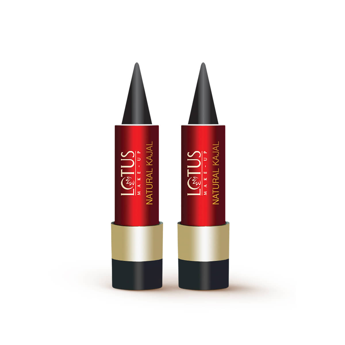 Lotus Make,Up Natural Kajal , Black 4g (Pack Of 2) - Makeup - Eyes | Buy online on ZillyBuy