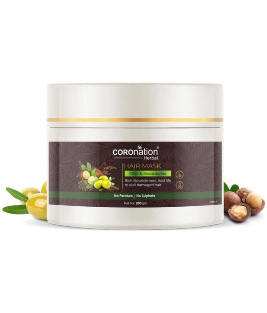     			coronation herbal  Olive and Macadamia -  Hair Mask Cream 200 g
