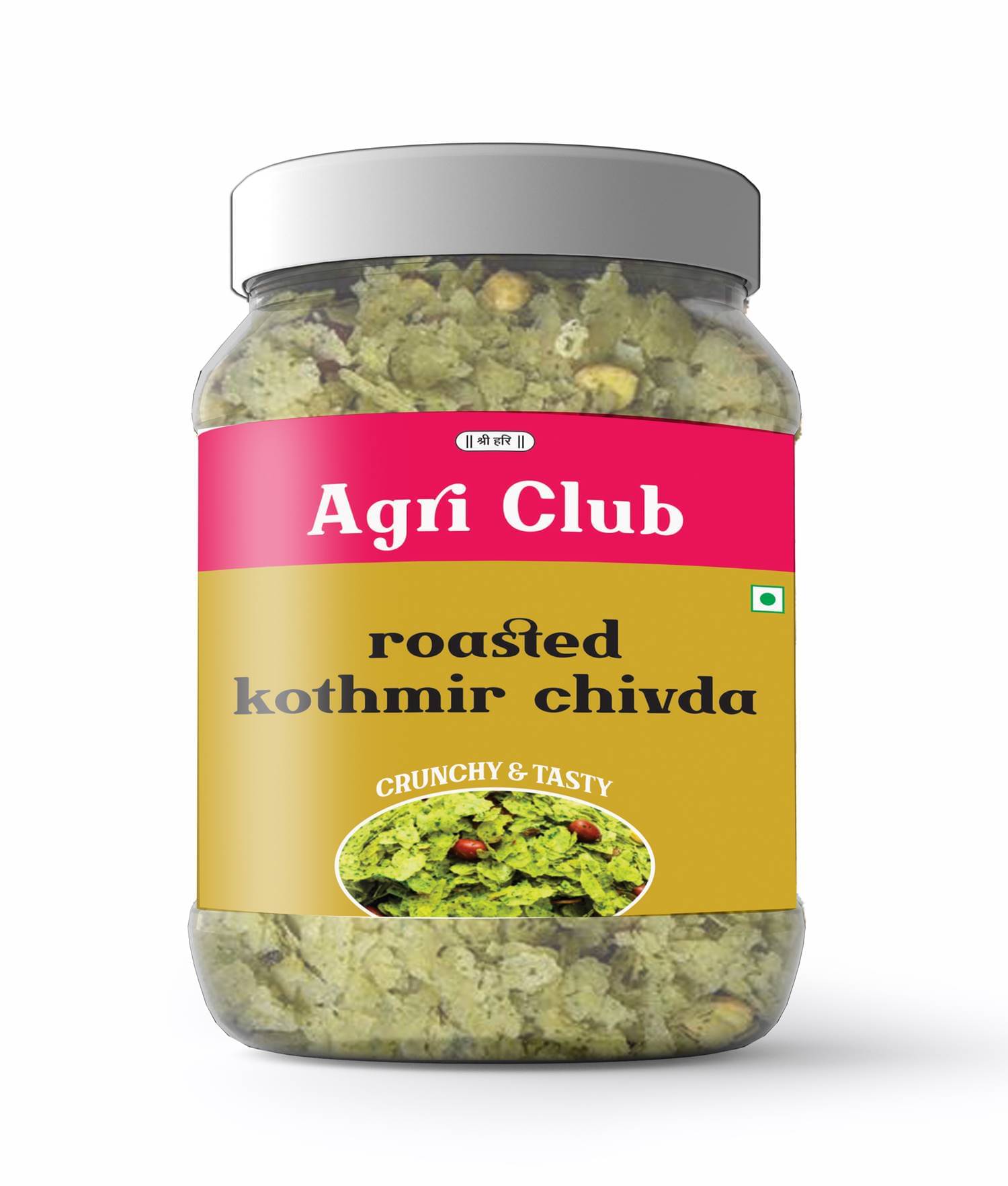 Agri Club Roasted Kothmir Chivda 250gm     			Agri Club Roasted Kothmir Chivda 250gm