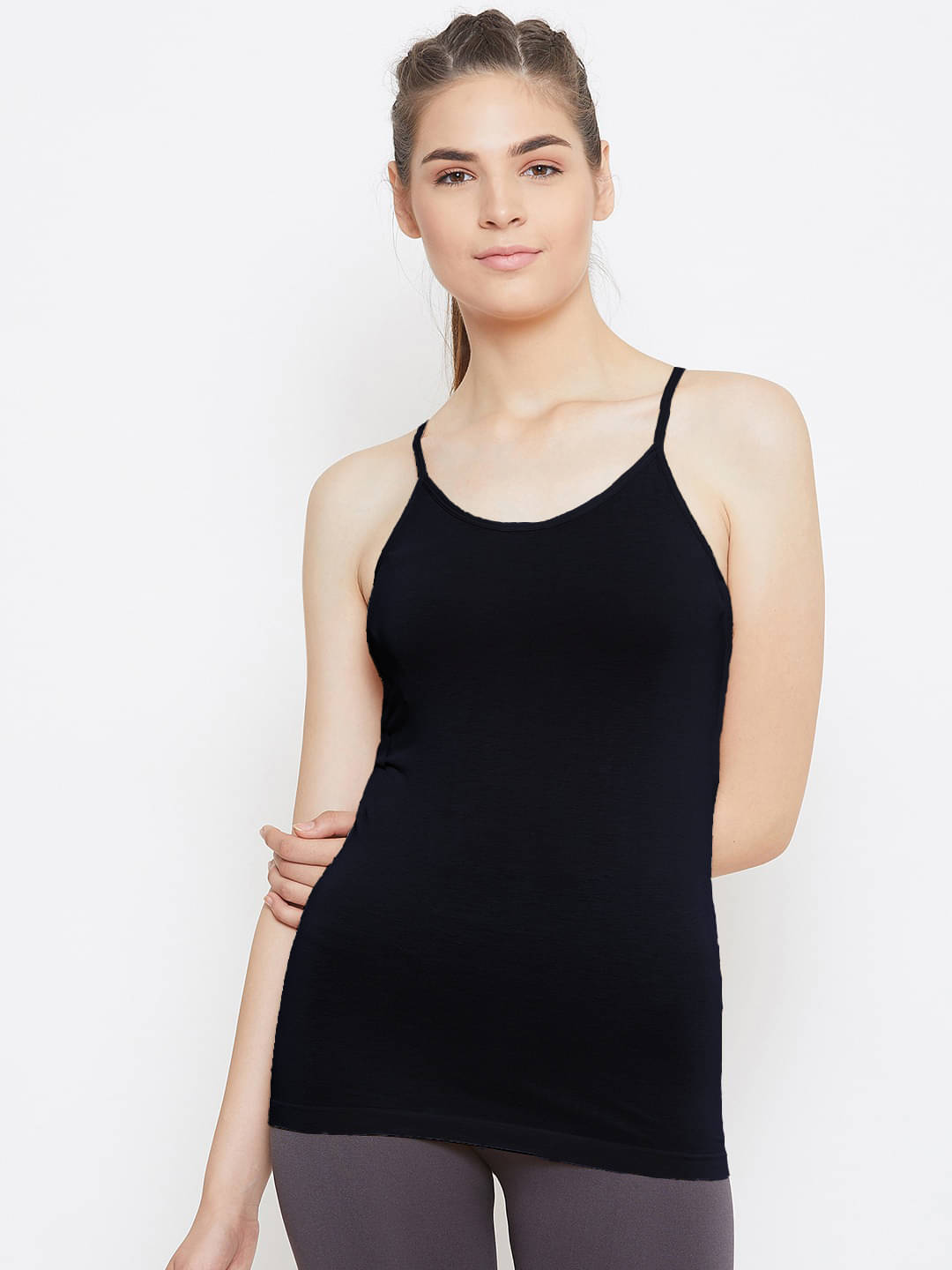     			Outflits Cotton Smoothing Cami Shapewear - Single